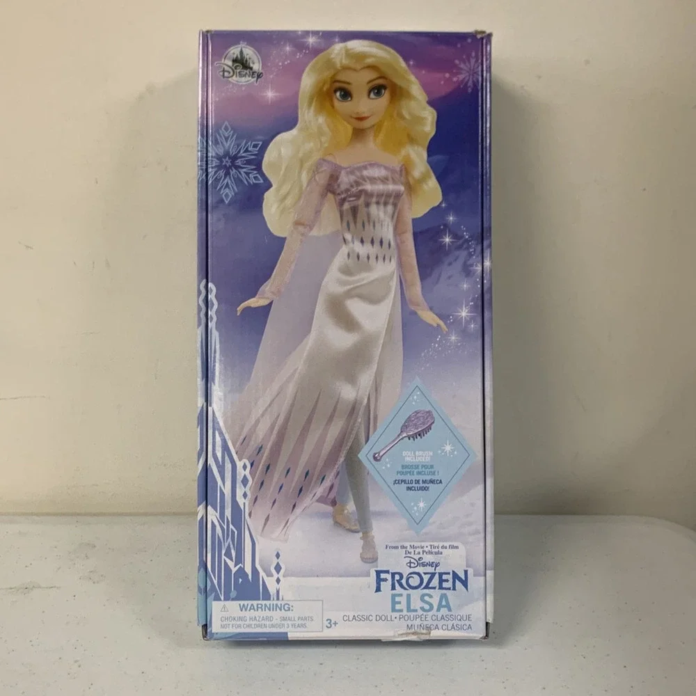 Elsa Classic Doll with Brush, Frozen 2 – 11 1/2'' Tall